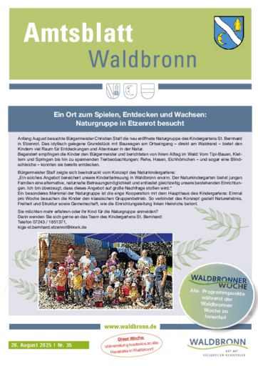 Ausgabe 35/2025 lesen