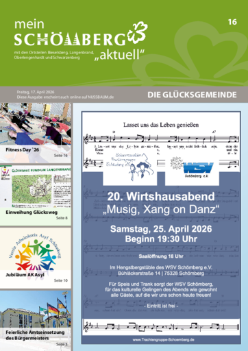NUSSBAUM+ Premium - mein Schömberg "aktuell"