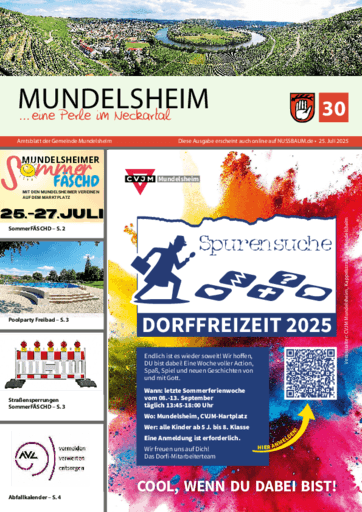 Ausgabe 30/2025 lesen
