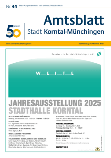 Ausgabe 44/2025 lesen