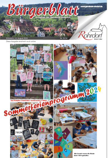 Ausgabe 33/2024 lesen