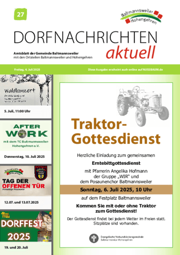 Ausgabe 27/2025 lesen