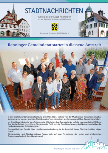 Ausgabe 31/2024 lesen