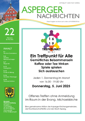 Ausgabe 22/2025 lesen