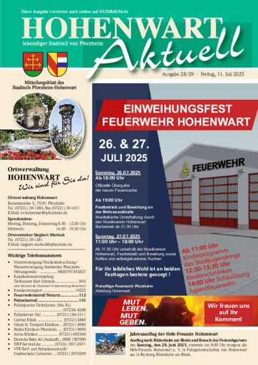 Ausgabe 28/2025 lesen