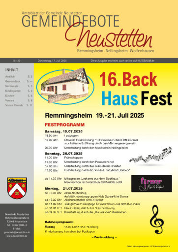 Ausgabe 29/2025 lesen
