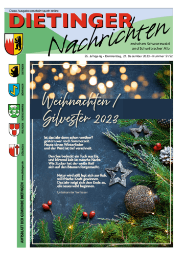 Ausgabe 51/2023 lesen
