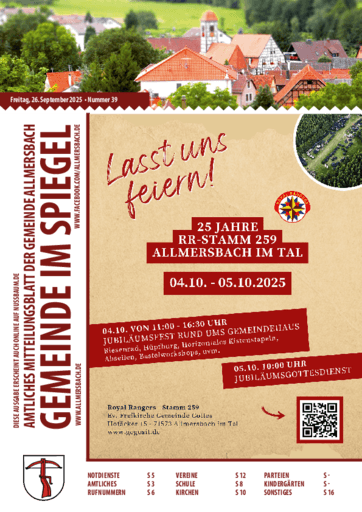 Ausgabe 39/2025 lesen