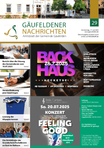 Ausgabe 29/2025 lesen