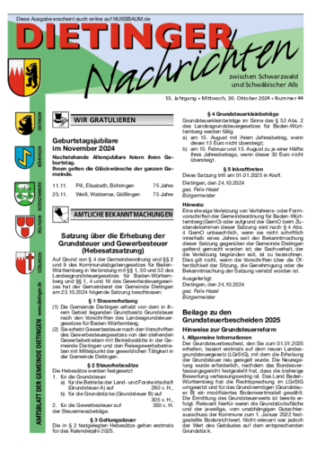 Ausgabe 44/2024 lesen