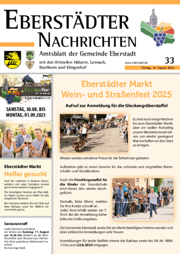 Ausgabe 33/2025 lesen