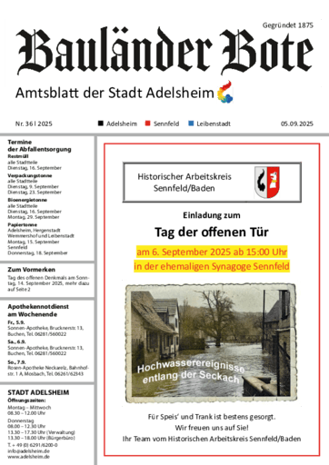 Ausgabe 36/2025 lesen