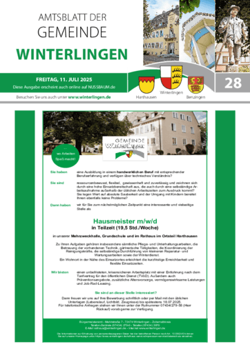 Ausgabe 28/2025 lesen