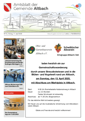 Ausgabe 15/2025 lesen