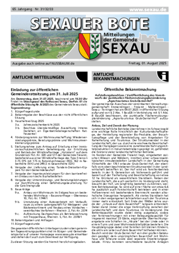 Ausgabe 31/2025 lesen
