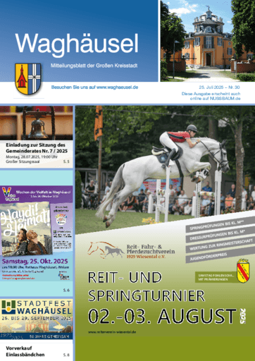 Ausgabe 30/2025 lesen