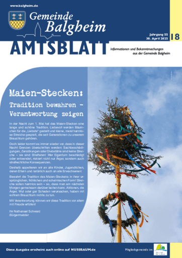Ausgabe 18/2025 lesen