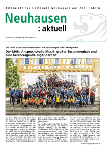 Ausgabe 35/2025 lesen