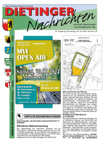 Ausgabe 29/2024 lesen