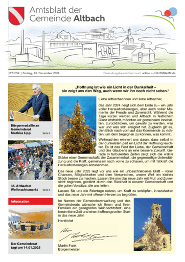 Ausgabe 51/2024 lesen