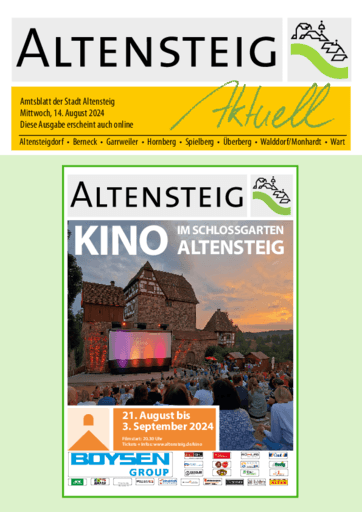 Ausgabe 33/2024 lesen