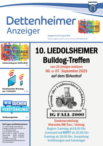 Ausgabe 35/2025 lesen