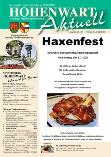 Ausgabe 26/2025 lesen