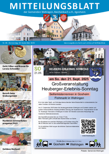 Ausgabe 38/2025 lesen