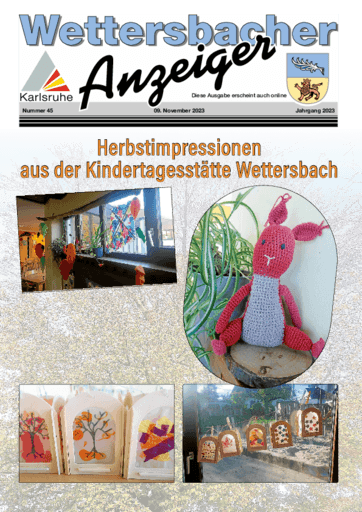 Ausgabe 45/2023 lesen