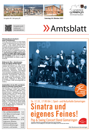 Ausgabe 40/2025 lesen