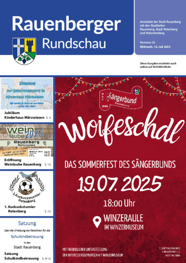 Ausgabe 29/2025 lesen