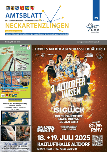 Ausgabe 29/2025 lesen