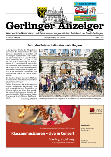 Ausgabe 29/2025 lesen
