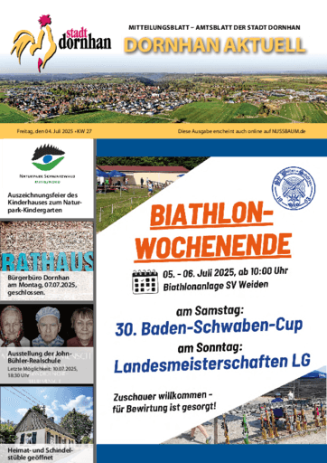 Ausgabe 27/2025 lesen