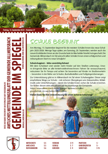 Ausgabe 37/2025 lesen