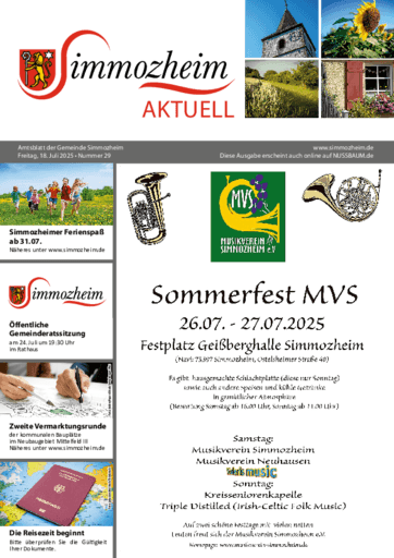 Ausgabe 29/2025 lesen