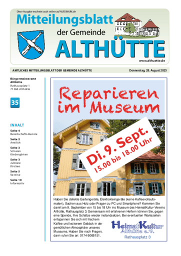 Ausgabe 35/2025 lesen