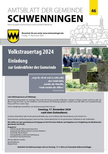 Ausgabe 46/2024 lesen