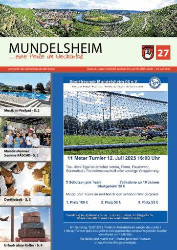 Ausgabe 27/2025 lesen
