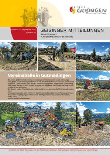 Ausgabe 36/2025 lesen