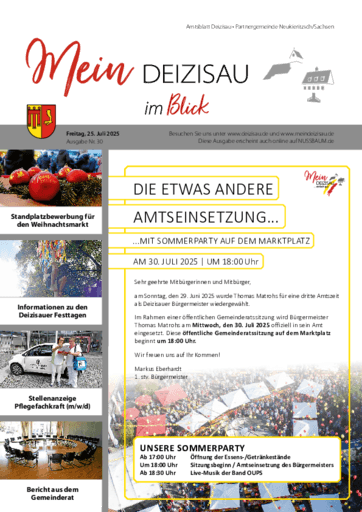 Ausgabe 30/2025 lesen