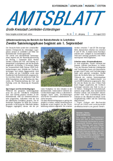 Ausgabe 35/2025 lesen