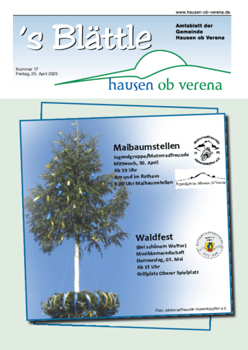 Ausgabe 17/2025 lesen