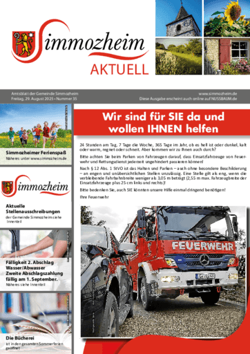 Ausgabe 35/2025 lesen
