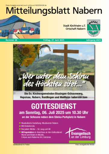 Ausgabe 26/2025 lesen