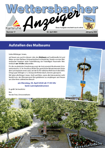 Ausgabe 17/2024 lesen