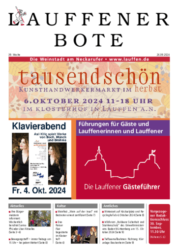 Ausgabe 39/2024 lesen