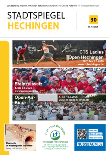 Ausgabe 30/2025 lesen