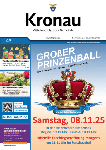 Ausgabe 45/2025 lesen