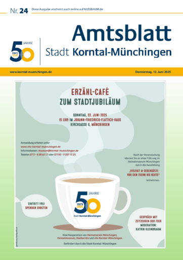 Ausgabe 24/2025 lesen